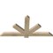 Ekena Millwork Kennewick Rough Sawn Timber Gable Bracket, Douglas Fir, 48"W x 24"H x 2"D x 4"F, 12/12 Pitch GBW048X24X0204KEN00RDF - alternate 5